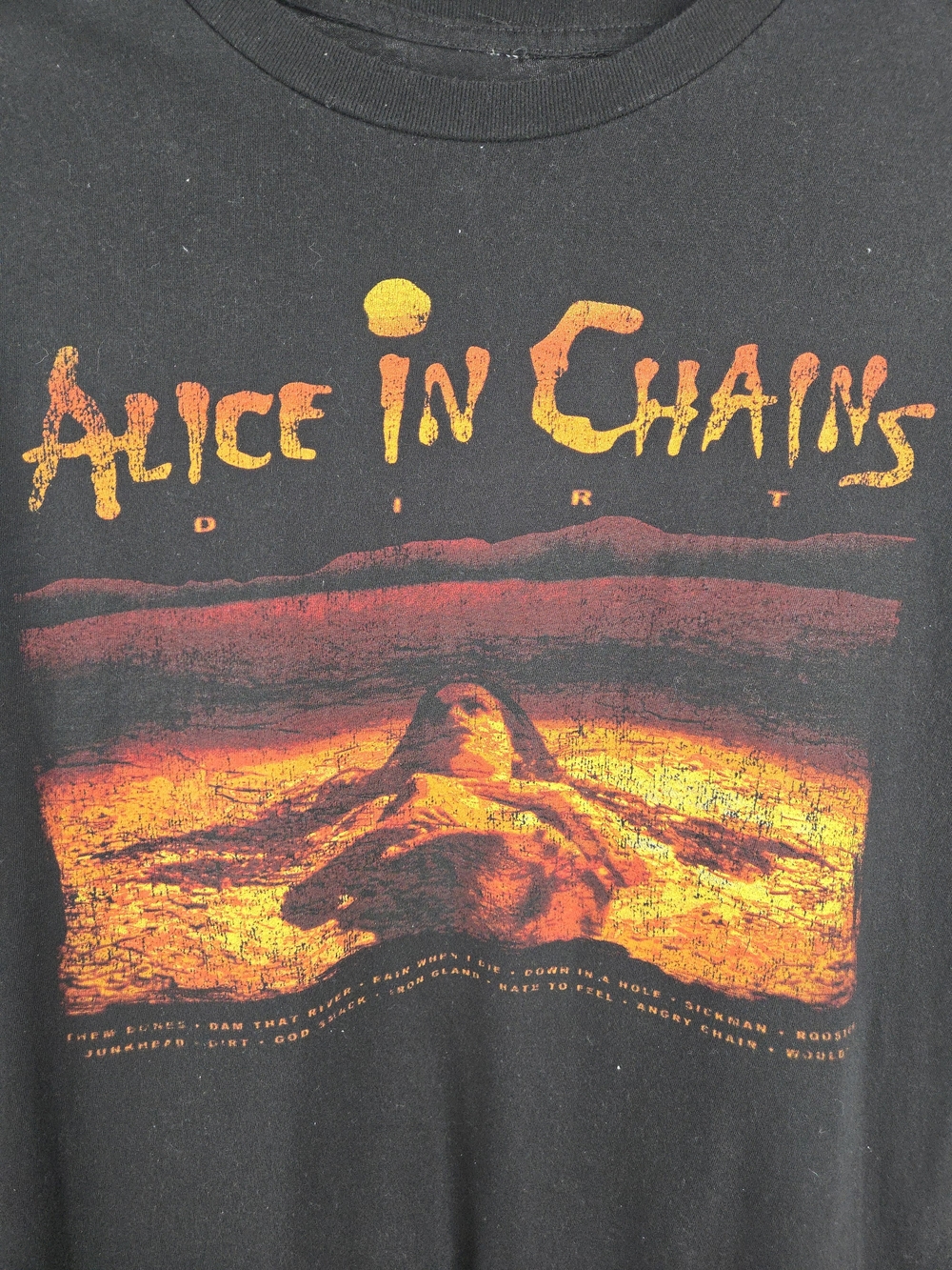 Alice In Chains Graphic Band Tee Black Size 2XL - Picture 3 of 3